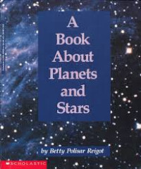 Image of A book about planets and stars