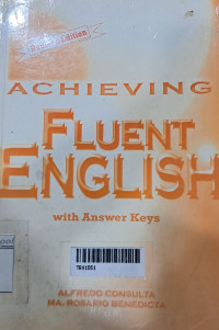 Image of Achieving Fluent English with Answer Keys