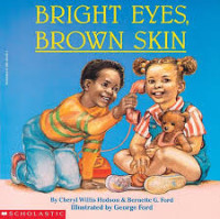 Image of Bright eyes, brown skin
