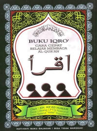 Image of Buku Iqro: Cara Cepat Belajar Membaca Al-qur'an