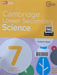 Image of Cambridge Lower Secondary Science Student's Book 7