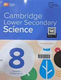 Image of Cambridge Lower Secondary Science Student's Book 8