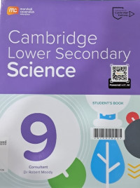 Image of Cambridge Lower Secondary Science Student's Book 9