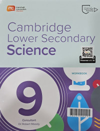 Image of Cambridge Lower Secondary Science Workbook 9