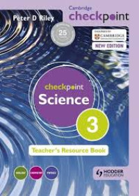 Image of Cambridge Checkpoint Science 3 Teacher's Resource Book (New Edition)