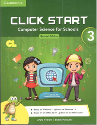 Image of Click Start Computer Science for Schools 3 Revised Edition