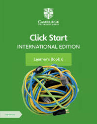 Image of Click Start International Edition Learner's Book 6