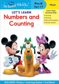 Image of Disney School Skills: Let's Learn Numbers and Counting Pre K Math