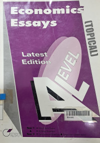 Image of Economics essays