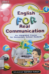 Image of English for real communication: An Integrated Course for Elementary School Students (Student's book 4)