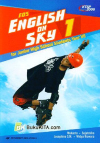 Image of English on Sky for Junior High School Students Year VII (1) KTSP 2006