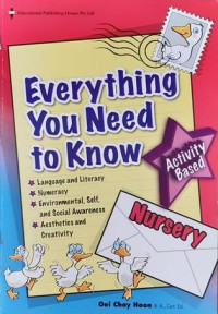 Image of Everything You Need To Know: Activity Based (Nursery)