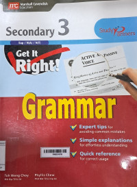 Image of Get It Right! Grammar Secondary 3