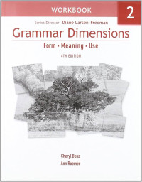 Image of Grammar Dimension 2: Form-Meaning-Use, Workbook