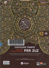 Image of Hafazan Tahfiz Per Juz: Juz 15