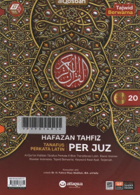 Image of Hafazan Tahfiz Per Juz: Juz 20