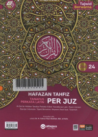 Image of Hafazan Tahfiz Per Juz: Juz 24