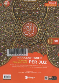 Image of Hafazan Tahfiz Per Juz: Juz 30
