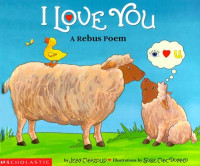 Image of I love you: a rebus poem
