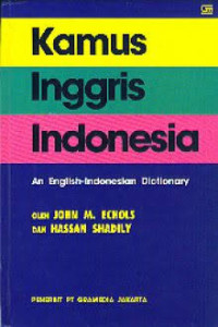 Image of Kamus Inggris Indonesia: an English Indonesian Dictionary