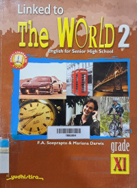 Image of Linked to The World 2: English for Senior High School Grade XI
