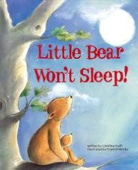 Image of Little bear won't sleep!