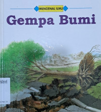 Image of Mengenal Ilmu Gempa Bumi