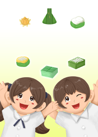 Image of Mina and Singha Make Treats!