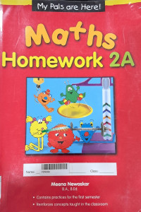 Image of My Pals are Here (MPH) Maths Homework 2A