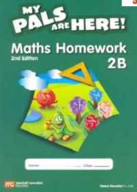 Image of My Pals Are Here (MPH) Maths Homework 2B 2nd Edition