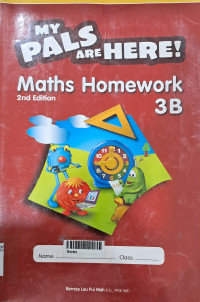 Image of My Pals Are Here (MPH) Maths Homework 3B 2nd Edition