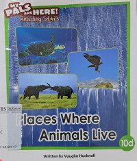 Image of My Pals are Here! Reading Stars (10d): Places where animals live
