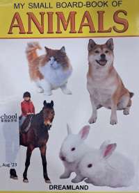 Image of My small board book of animals