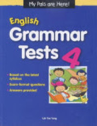 Image of My Pals are Here (MPH) English Grammar Tests 4