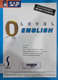 Image of O Level English
