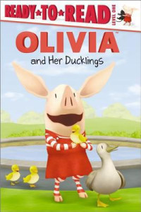 Image of Olivia and her duckling