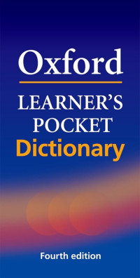 Image of Oxford Learner's Pocket Dictionary
