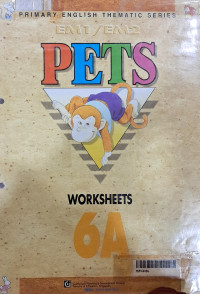 Image of Pets: primary english thematic series worksheet 6A