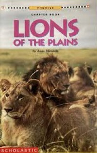Image of Phonics Chapter Book 7: Lions of the plains