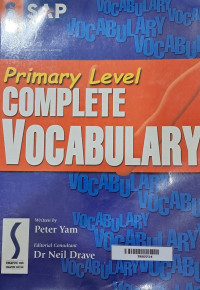 Image of Primary Level Complete Vocabulary
