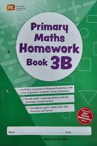 Image of Primary Maths Homework Book 3B