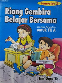 Image of Riang Gembira Belajar Bersama lembar kegiatan untuk TK A