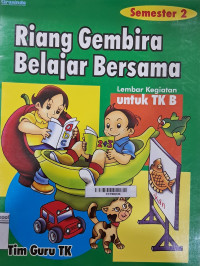 Image of Riang Gembira Belajar Bersama lembar kegiatan untuk TK B