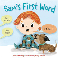 Image of Sam's first word