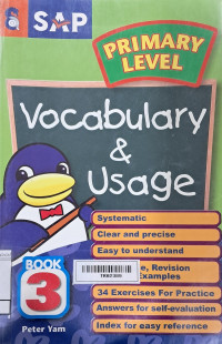 Image of SAP Vocabulary & Usage Primary Level book 3