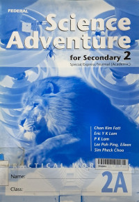 Image of Science Adventure for secondary 2A Practical Workbook