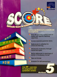 Image of SCORE (Systemic Course for Outstanding Results in Examinations) Workbook 5