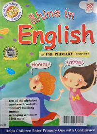 Image of Shine in English for Pre-Primary learners
