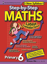 Image of Step-by-Step Maths Primary 6 new syllabus