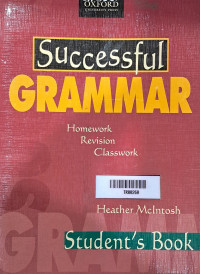 Image of Successful Grammar Student's book